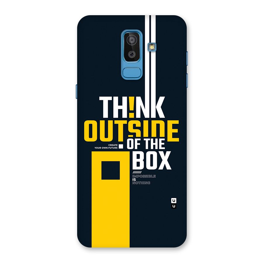 Awesome Think Out Side Back Case for Galaxy J8