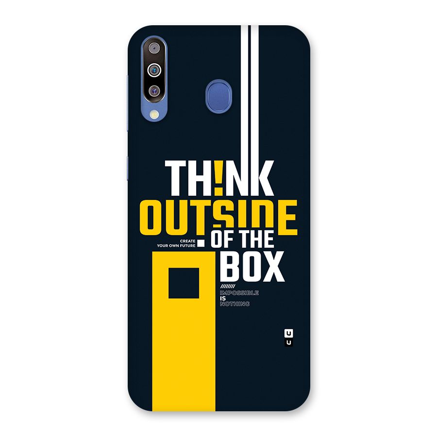 Awesome Think Out Side Back Case for Galaxy M30