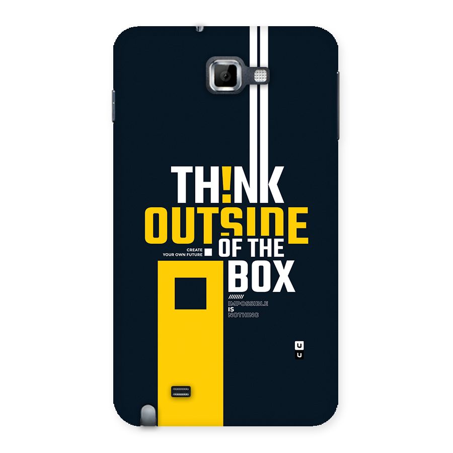 Awesome Think Out Side Back Case for Galaxy Note