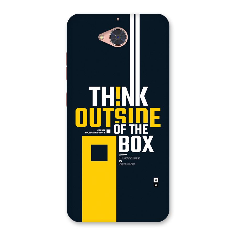 Awesome Think Out Side Back Case for Gionee S6 Pro