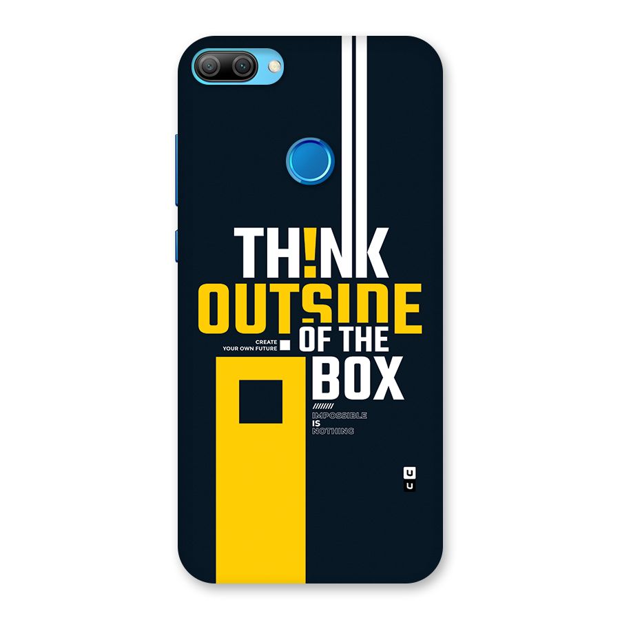 Awesome Think Out Side Back Case for Honor 9N