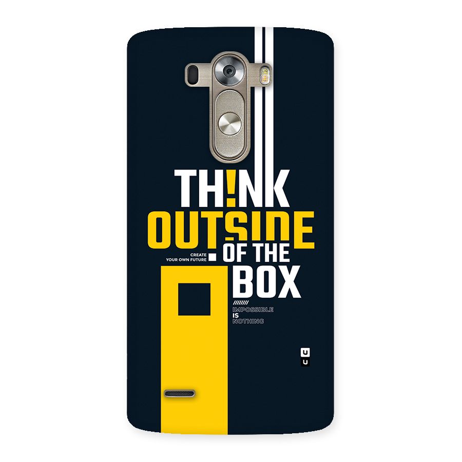 Awesome Think Out Side Back Case for LG G3