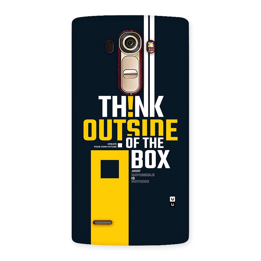 Awesome Think Out Side Back Case for LG G4
