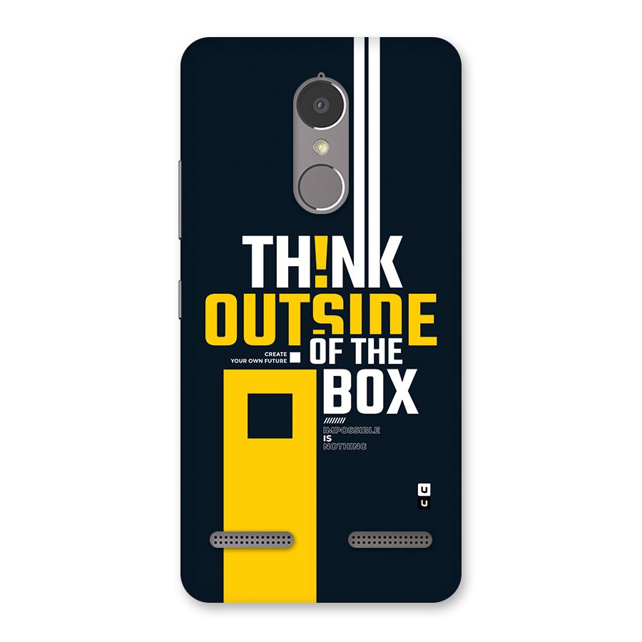Awesome Think Out Side Back Case for Lenovo K6 Power