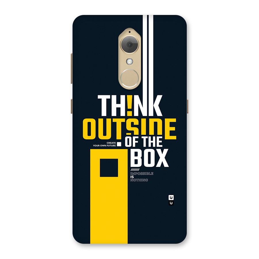 Awesome Think Out Side Back Case for Lenovo K8