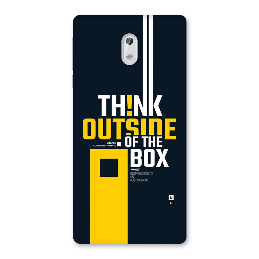 Awesome Think Out Side Back Case for Nokia 3