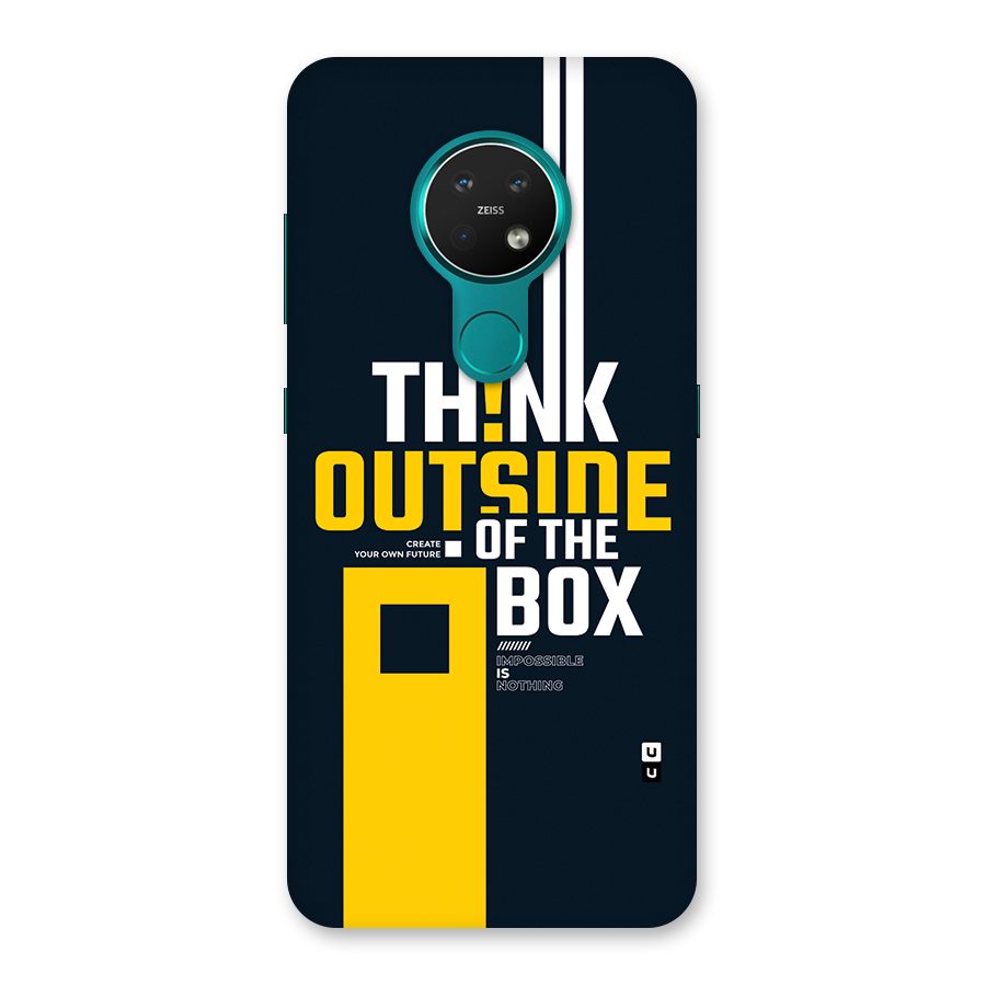 Awesome Think Out Side Back Case for Nokia 7.2