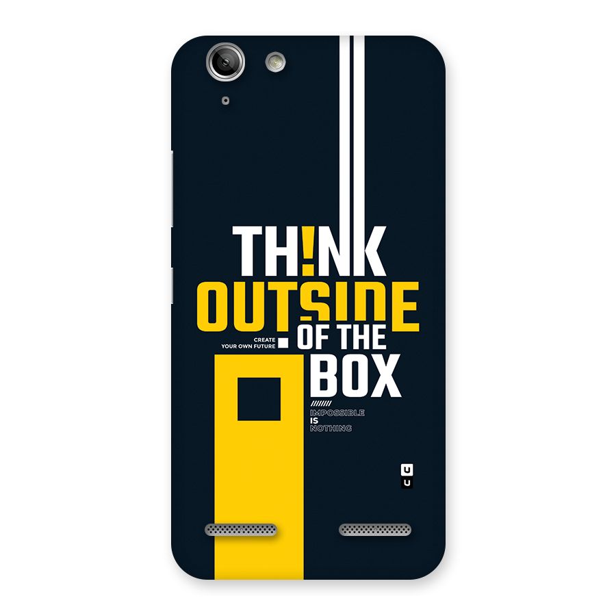 Awesome Think Out Side Back Case for Vibe K5