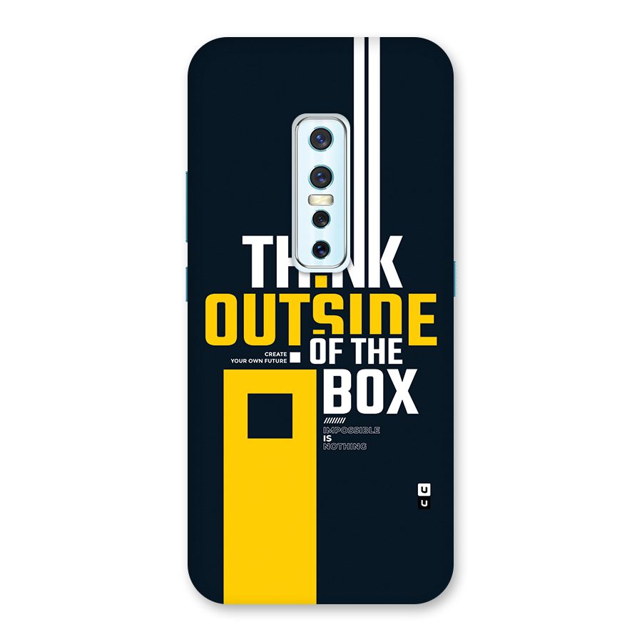 Awesome Think Out Side Back Case for Vivo V17 Pro