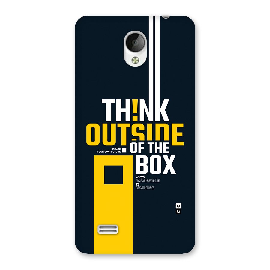 Awesome Think Out Side Back Case for Vivo Y21