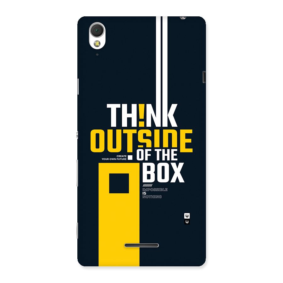 Awesome Think Out Side Back Case for Xperia T3