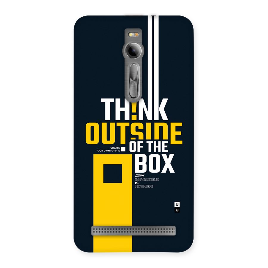 Awesome Think Out Side Back Case for Zenfone 2