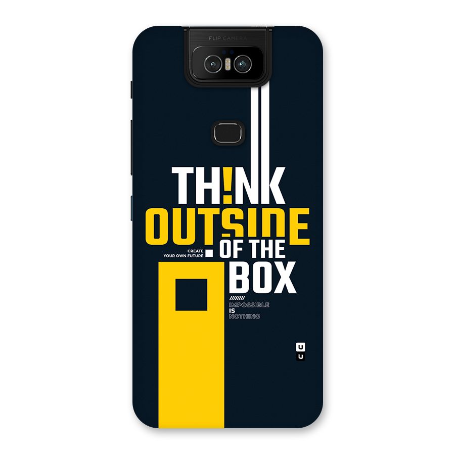 Awesome Think Out Side Back Case for Zenfone 6z