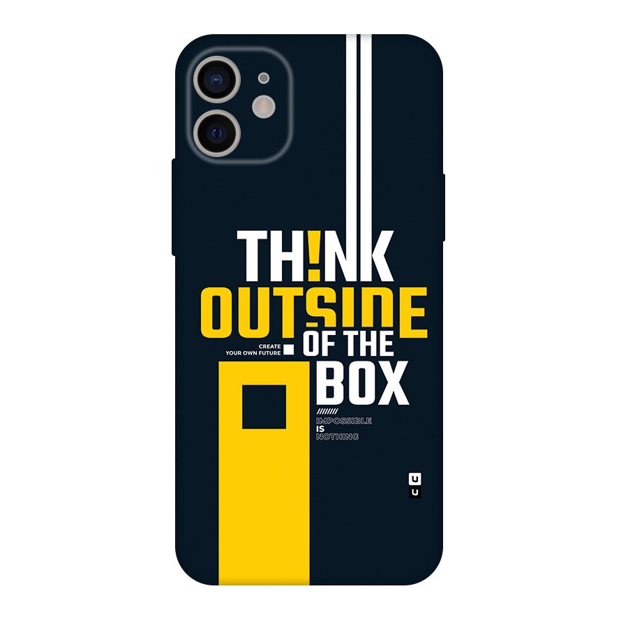 Awesome Think Out Side Back Case for iPhone 11