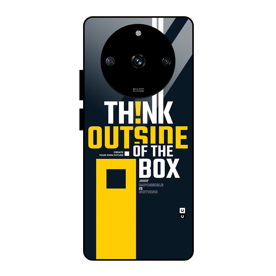 Awesome Think Out Side Glass Back Case for Realme Narzo 60 5G
