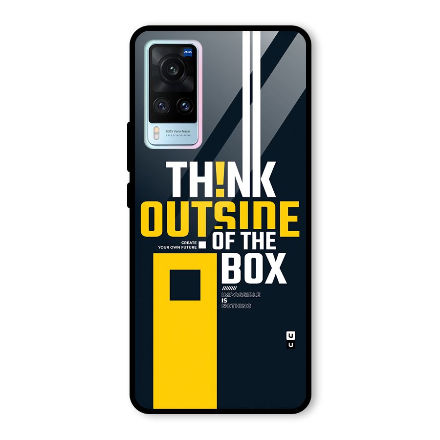 Awesome Think Out Side Glass Back Case for Vivo X60