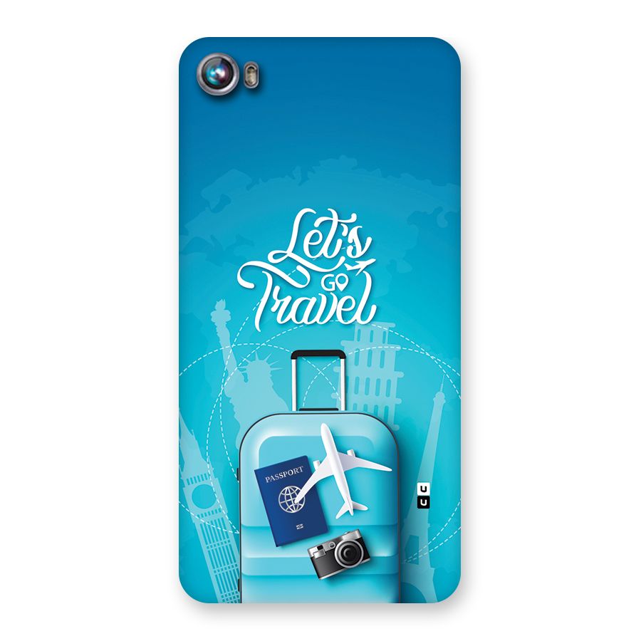 Awesome Travel Bag Back Case for Canvas Fire 4 (A107)