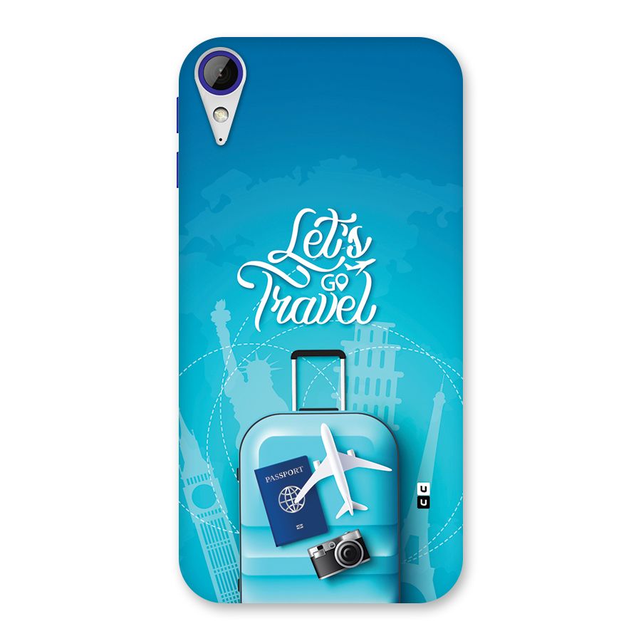 Awesome Travel Bag Back Case for Desire 830
