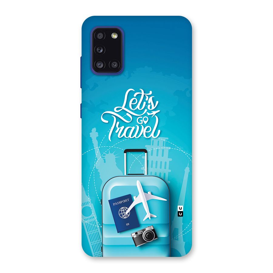 Awesome Travel Bag Back Case for Galaxy A31