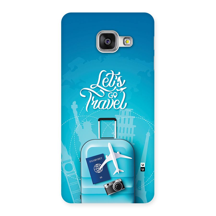 Awesome Travel Bag Back Case for Galaxy A3 (2016)