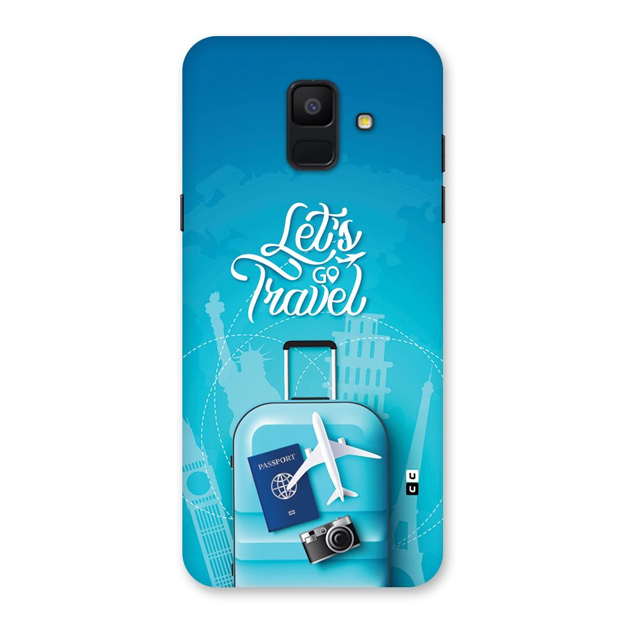 Awesome Travel Bag Back Case for Galaxy A6 (2018)