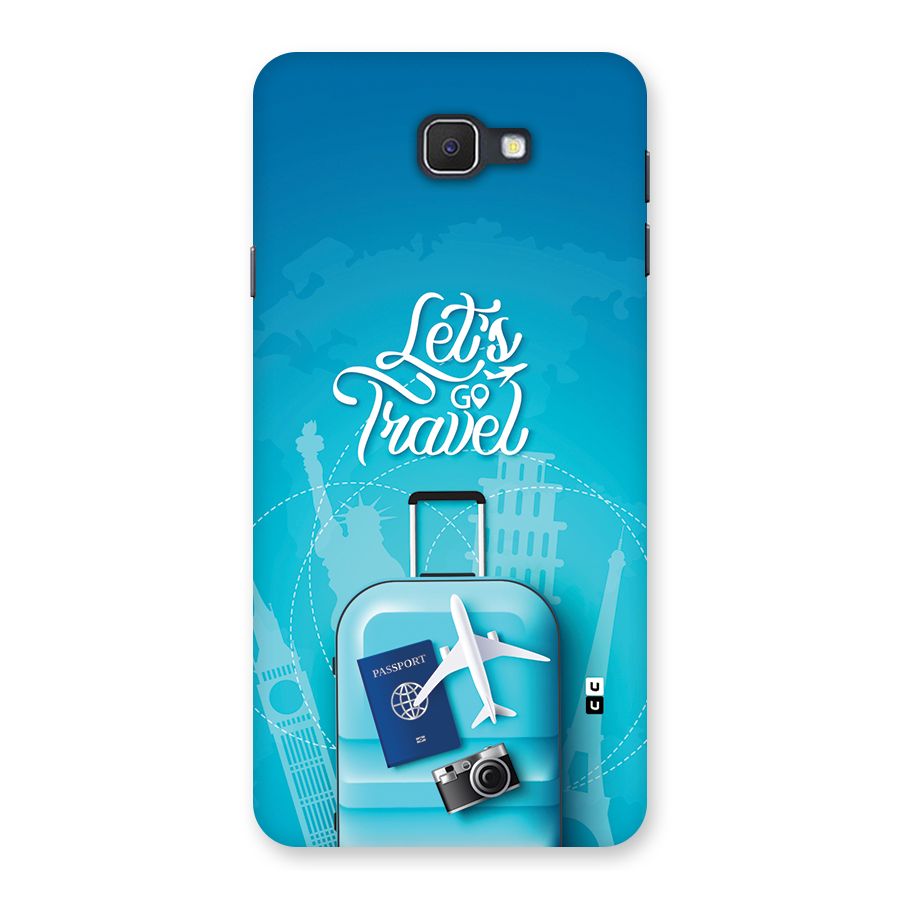 Awesome Travel Bag Back Case for Galaxy J7 Prime