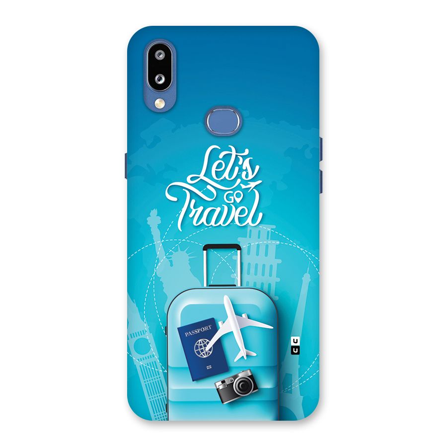 Awesome Travel Bag Back Case for Galaxy M01s