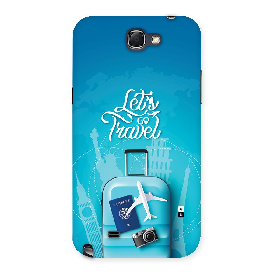 Awesome Travel Bag Back Case for Galaxy Note 2