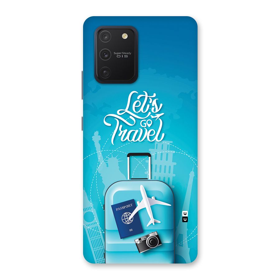 Awesome Travel Bag Back Case for Galaxy S10 Lite