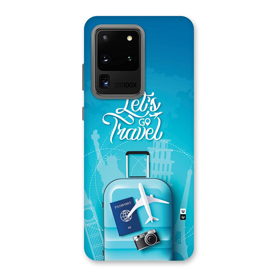 Awesome Travel Bag Back Case for Galaxy S20 Ultra