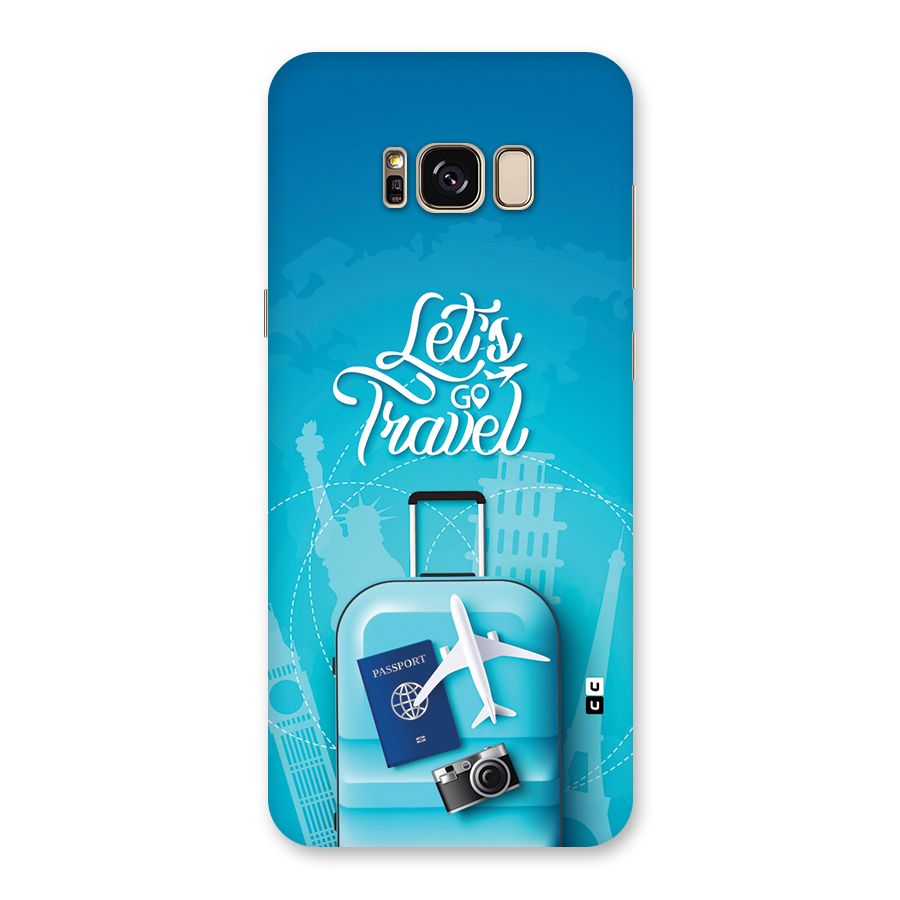 Awesome Travel Bag Back Case for Galaxy S8 Plus