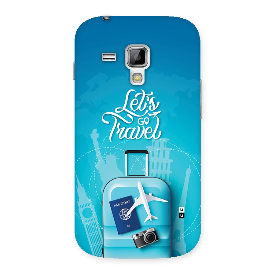 Awesome Travel Bag Back Case for Galaxy S Duos