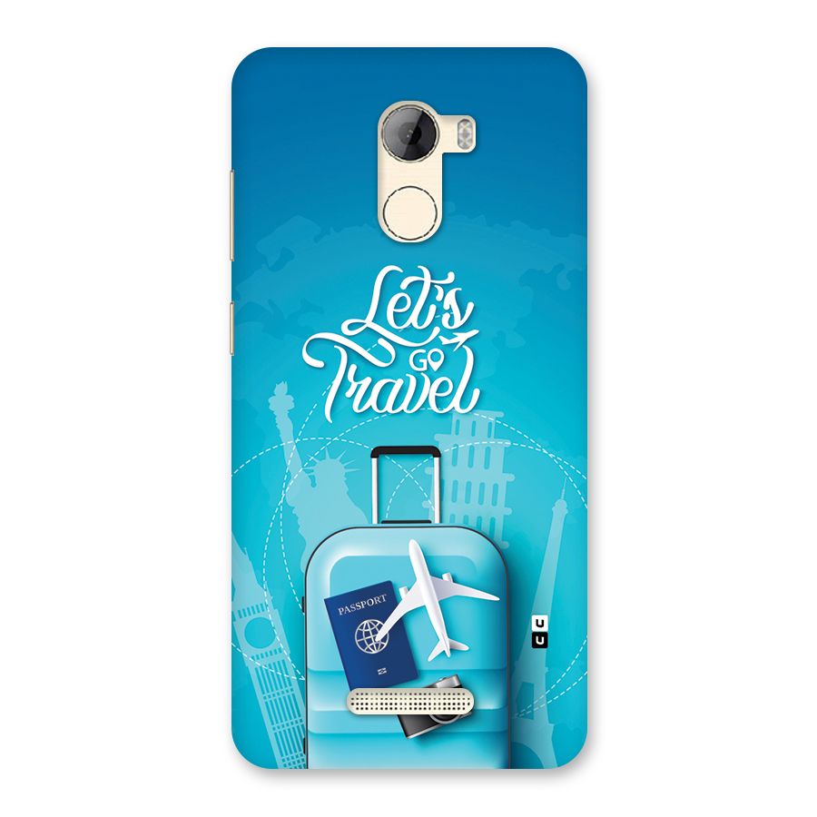Awesome Travel Bag Back Case for Gionee A1 LIte
