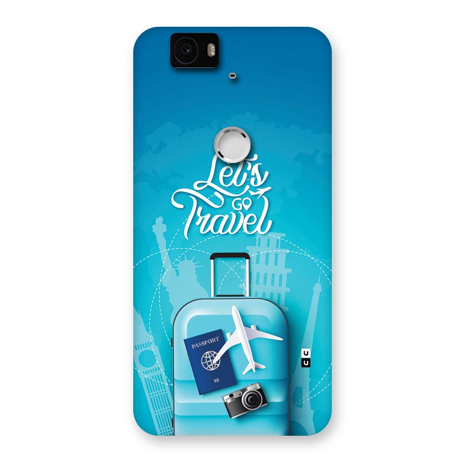 Awesome Travel Bag Back Case for Google Nexus 6P