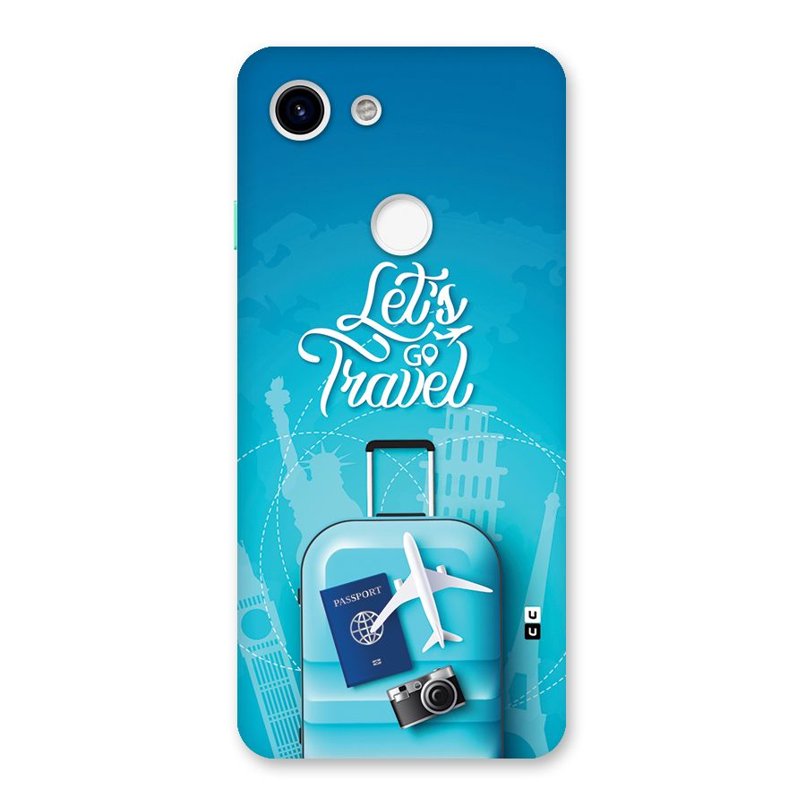Awesome Travel Bag Back Case for Google Pixel 3
