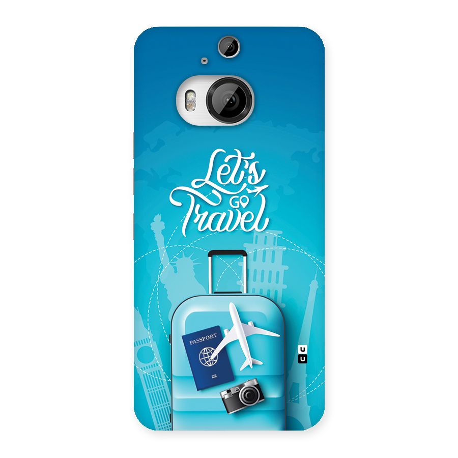 Awesome Travel Bag Back Case for HTC One M9 Plus