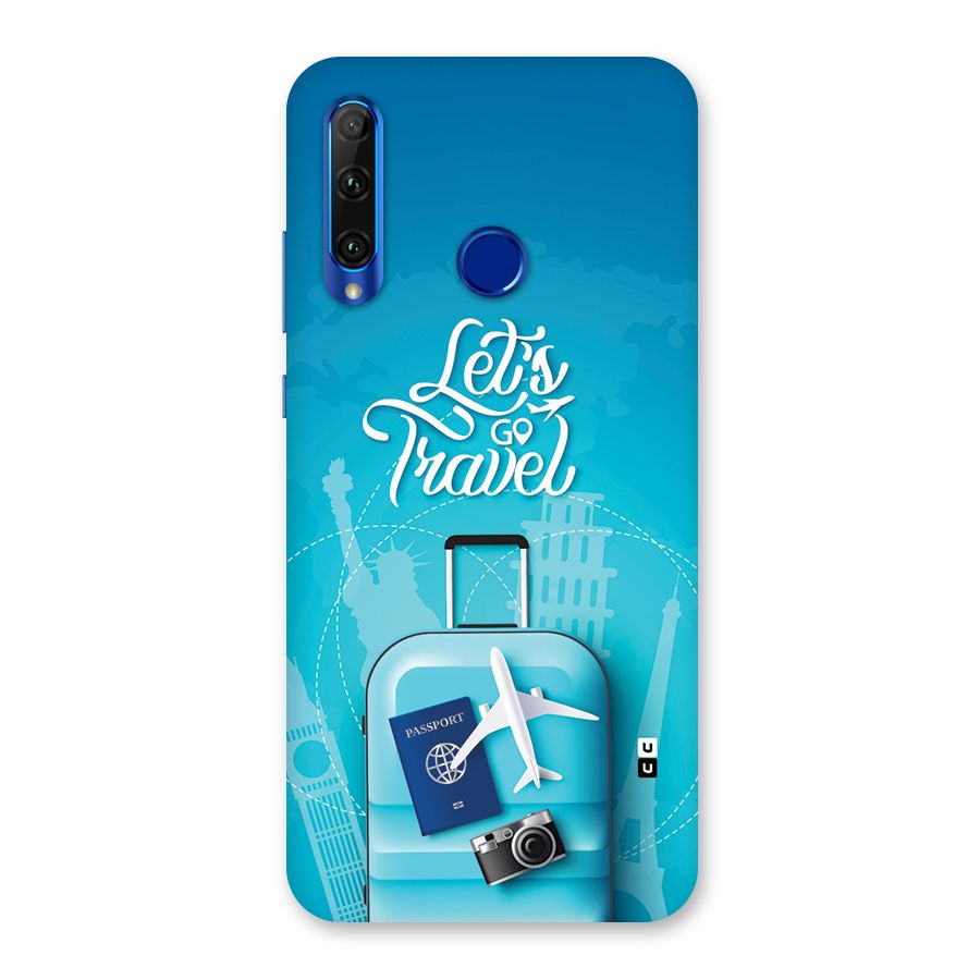 Awesome Travel Bag Back Case for Honor 20i