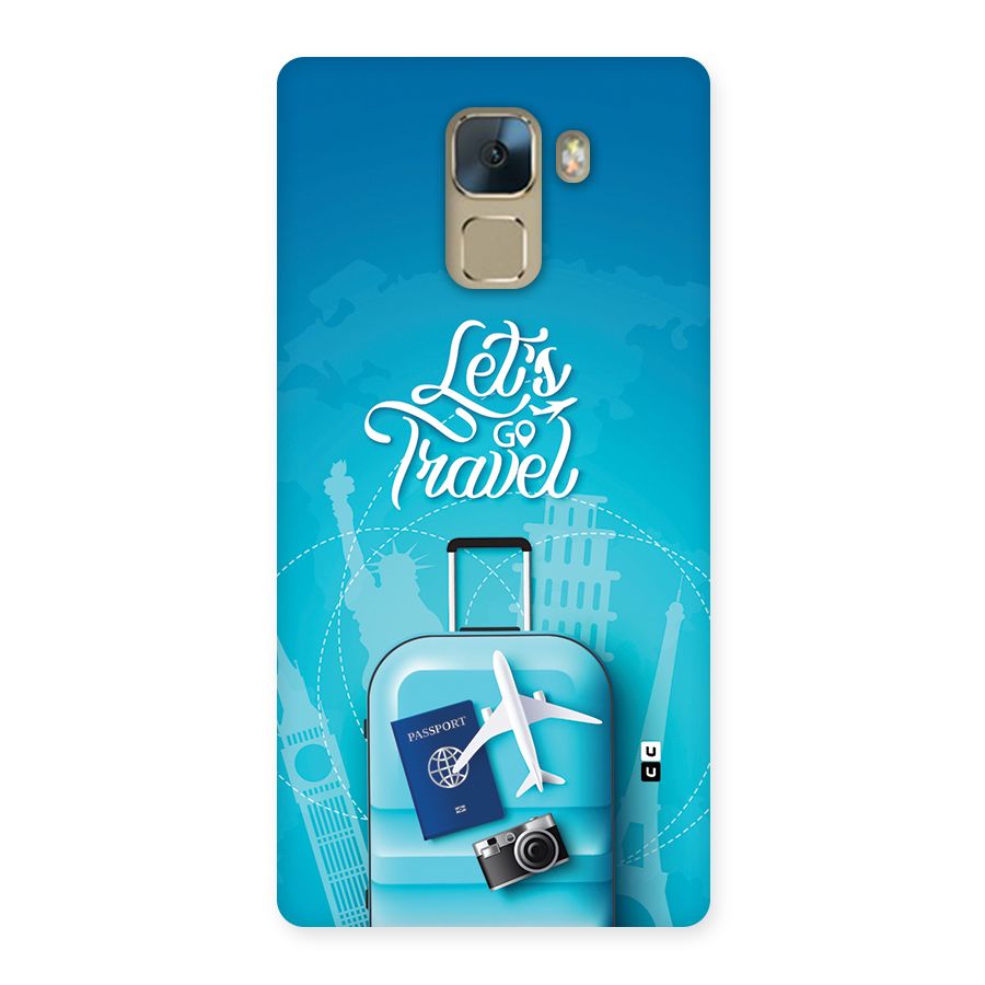 Awesome Travel Bag Back Case for Honor 7