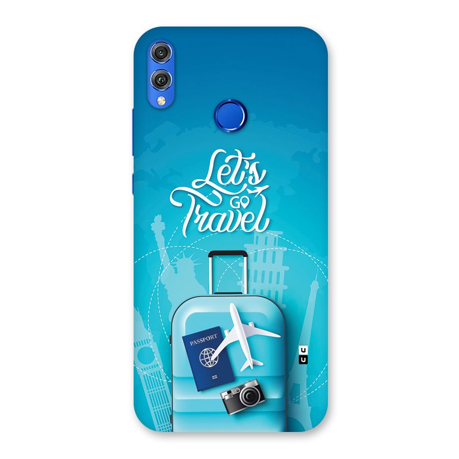 Awesome Travel Bag Back Case for Honor 8X