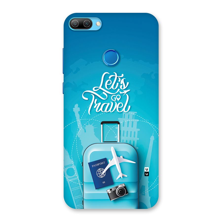 Awesome Travel Bag Back Case for Honor 9N
