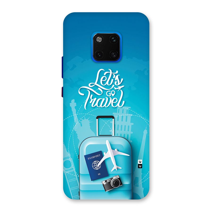 Awesome Travel Bag Back Case for Huawei Mate 20 Pro