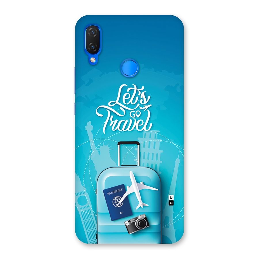 Awesome Travel Bag Back Case for Huawei P Smart Plus