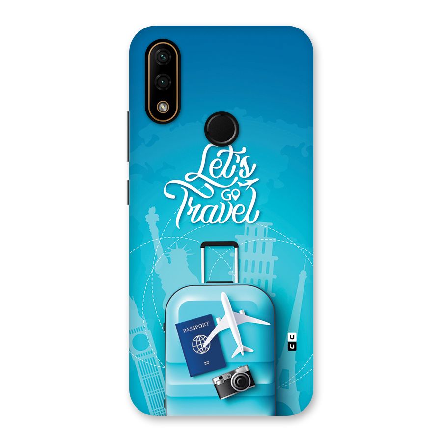 Awesome Travel Bag Back Case for Lenovo A6 Note