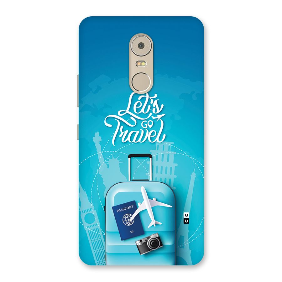 Awesome Travel Bag Back Case for Lenovo K6 Note