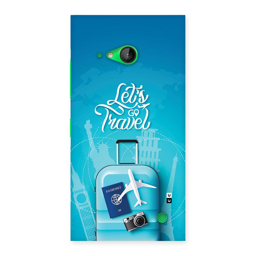 Awesome Travel Bag Back Case for Lumia 730