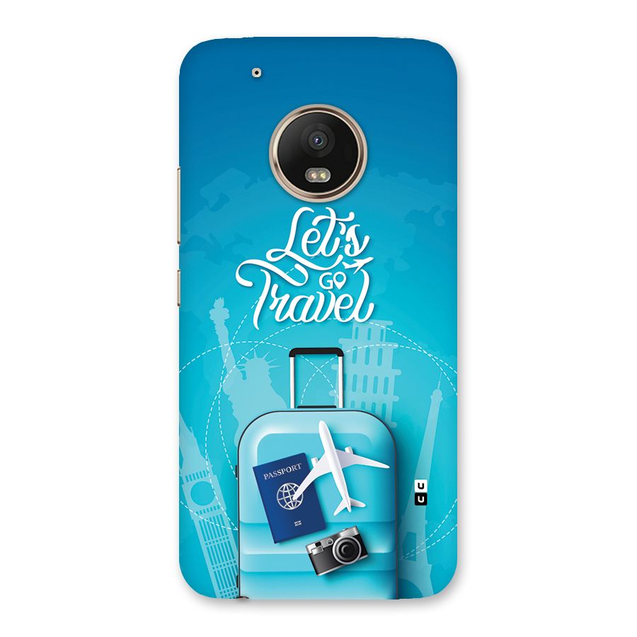 Awesome Travel Bag Back Case for Moto G5 Plus