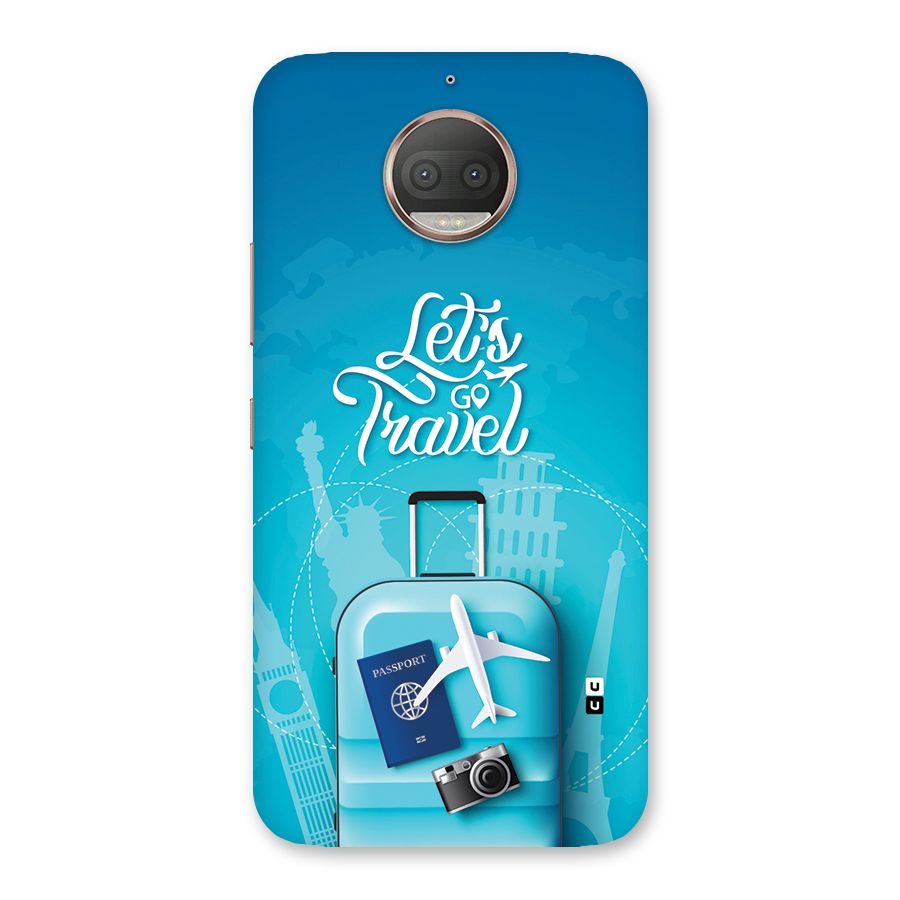 Awesome Travel Bag Back Case for Moto G5s Plus