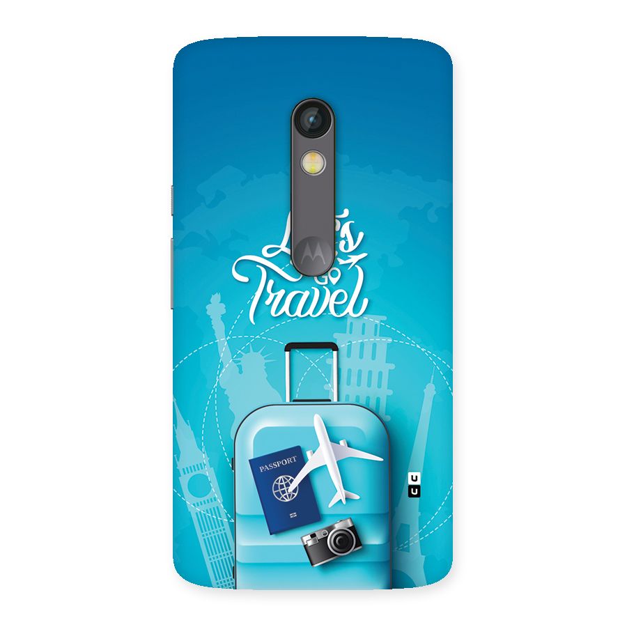 Awesome Travel Bag Back Case for Moto X Play