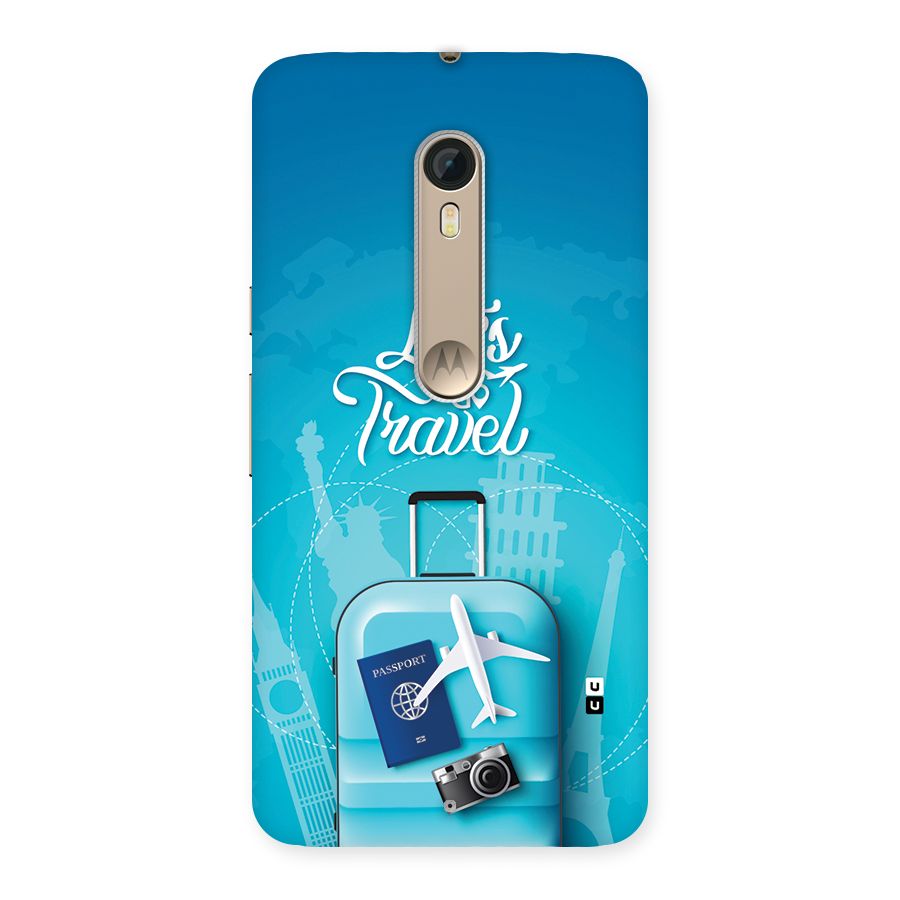 Awesome Travel Bag Back Case for Moto X Style