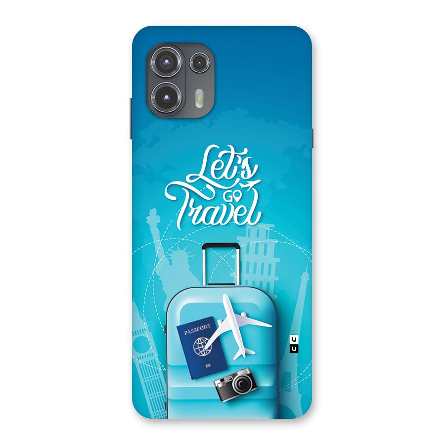 Awesome Travel Bag Back Case for Motorola Edge 20 Fusion